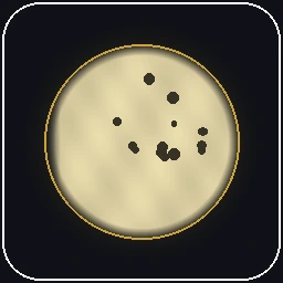 Moon phase illustration for Trayodashi
