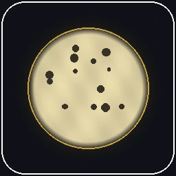 Moon phase illustration for Chaturdashi